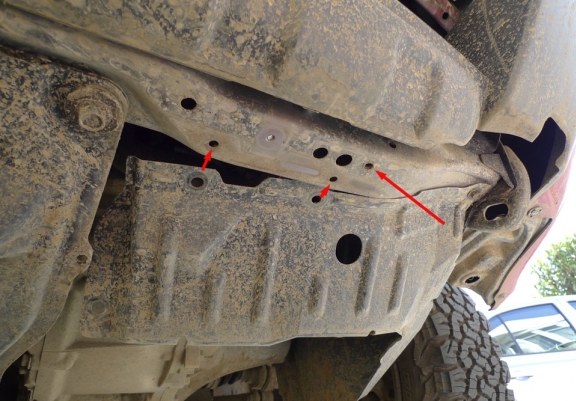 Acél motor, kapcsolószekrény, hűtő védőlemez Nissan X-Trail T30