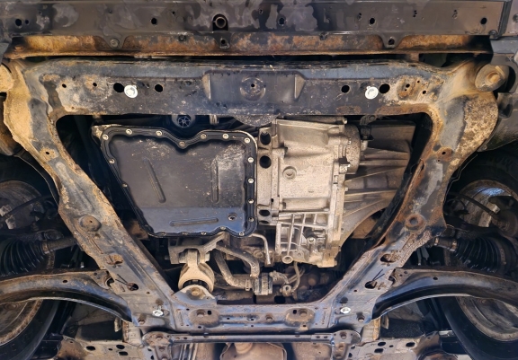 Acél motor, sebességváltó, hűtő, első lökhárító védőlemez Renault Koleos - Vers 2.0