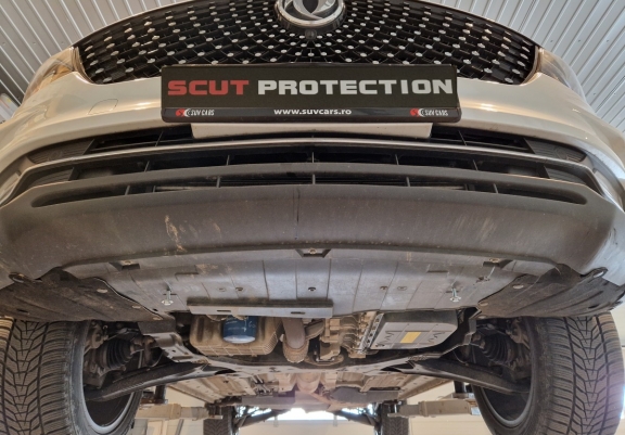 Acél motor, hűtő védőlemez Dfsk Fengon 5