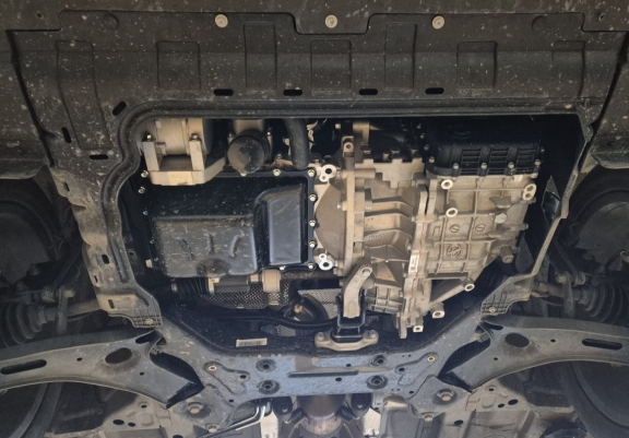 Acél motor, hütő védőlemez Dfsk Fengon 600