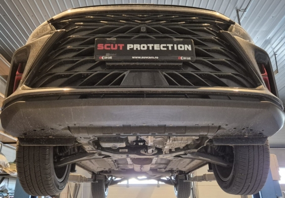 Acél motor, hütő védőlemez Dfsk Fengon 600