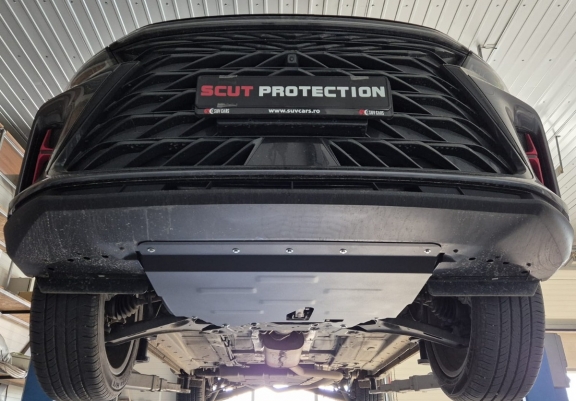 Acél motor, hütő védőlemez Dfsk Fengon 600