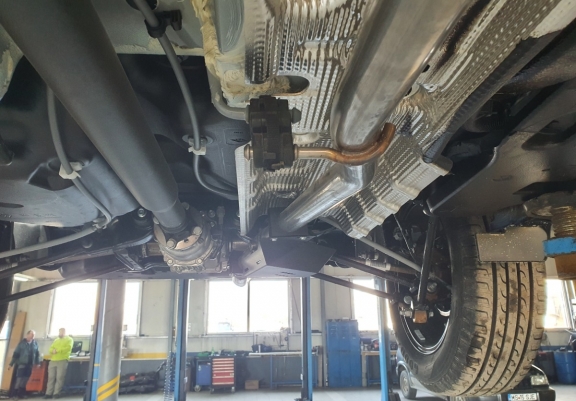 Acél EGR védő Dacia Duster