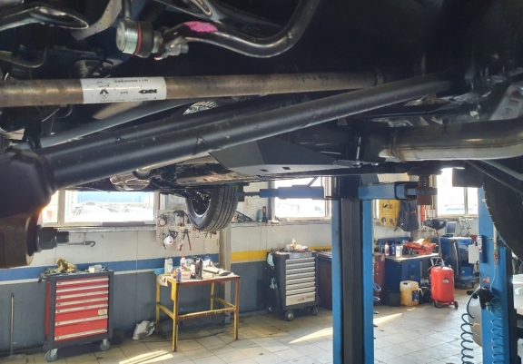 Acél EGR védő Dacia Duster