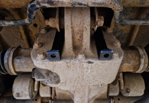 Acél hátsó differenciálmű védőlemez - RWD Fiat Panda 4x4