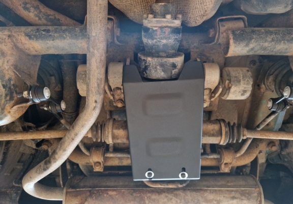 Acél hátsó differenciálmű védőlemez - RWD Fiat Panda 4x4