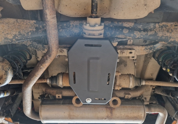 Acél hátsó differenciálmű védőlemez - RWD Fiat Panda 4x4