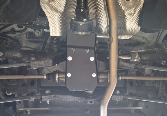 Acél hátsó differenciálmű védőlemez - Dacia Duster 4x4