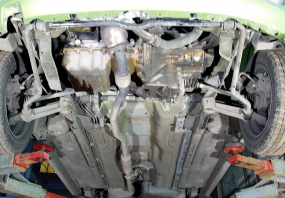 Motor, karter- védő acéllemez Subaru Justy