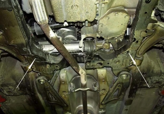 Acél motor, kapcsolószekrény, hűtő védőlemez Opel Vectra C