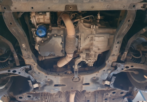 Acél motor, sebességváltó, hűtő, első lökhárító védőlemez Opel Astra K