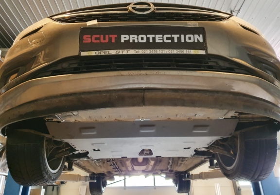 Acél motor, sebességváltó, hűtő, első lökhárító védőlemez Opel Astra K