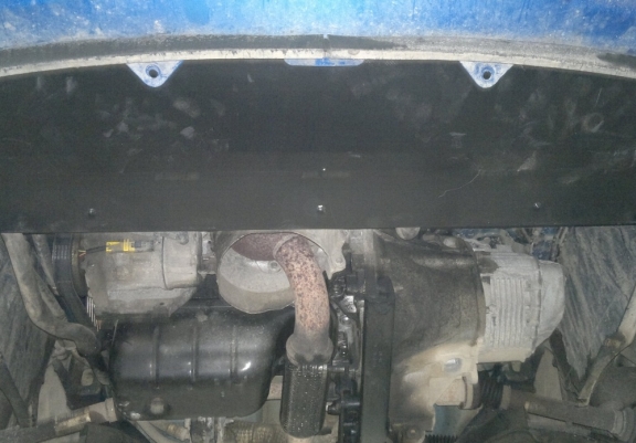 Acél motor, sebességváltó, hűtő, első lökhárító védőlemez Peugeot 307