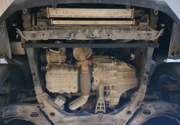 Acél motor, kapcsolószekrény, hűtő védőlemez SsangYong Tivoli