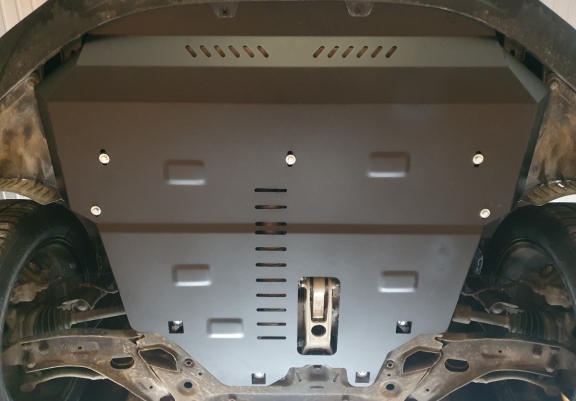 Acél motor, kapcsolószekrény, hűtő védőlemez SsangYong Korando