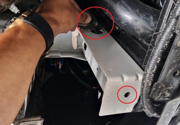 Acél motor, kapcsolószekrény, hűtő védőlemez Ssangyong Torres