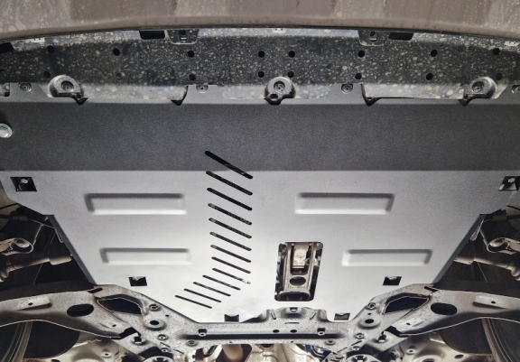 Acél motor, kapcsolószekrény, hűtő védőlemez Ssangyong Torres