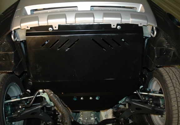 Acél motor, hűtő védőlemez Subaru Forester 3