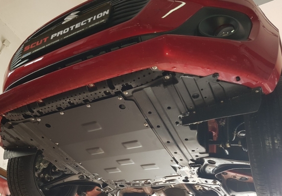 Acél motor, kapcsolószekrény védőlemez Suzuki Baleno