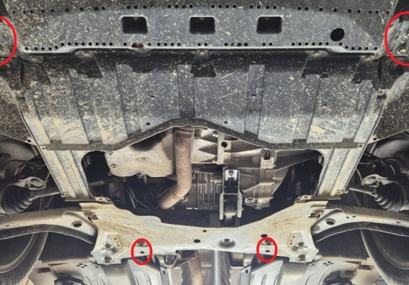 Alumínium motor, sebességváltó védőlemez Suzuki Vitara