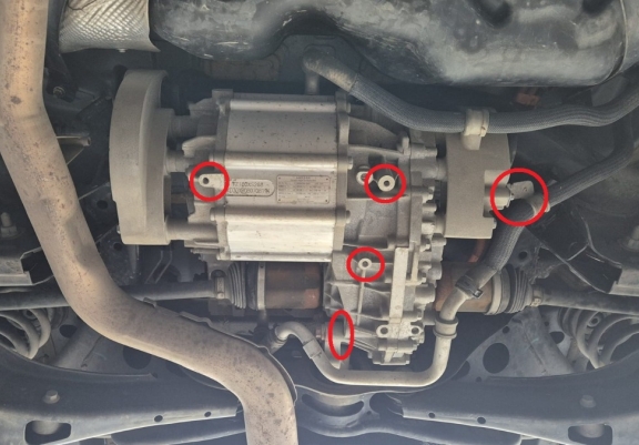 Acél differenciálmű védőlemez Baic Beijing BJ30