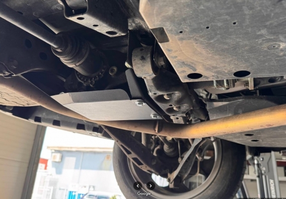 Acél hátsó differenciálmű védőlemez Subaru Forester