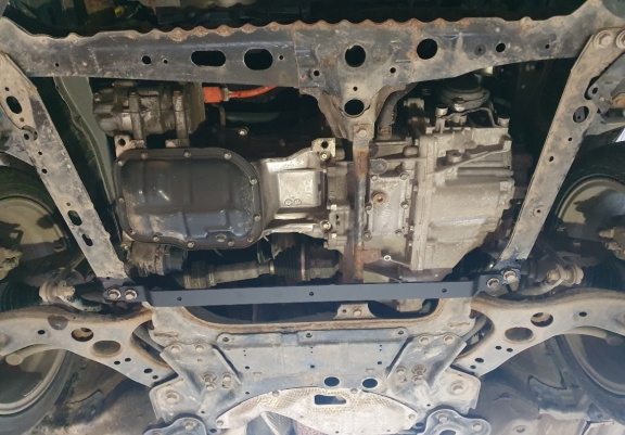 Acél motor, kapcsolószekrény védőlemez Toyota Prius