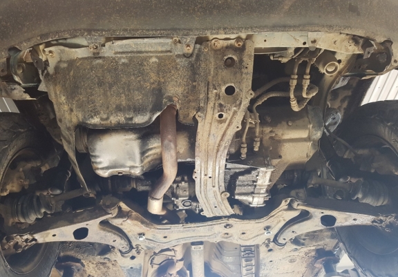 Acél motor, sebességváltó, hűtő, első lökhárító védőlemez Toyota RAV 4