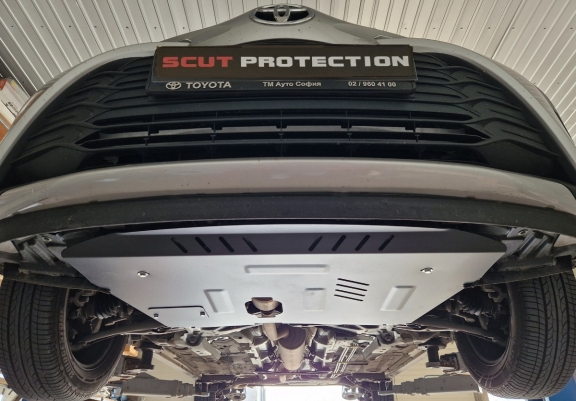 Acél motor, kapcsolószekrény védőlemez Toyota Yaris