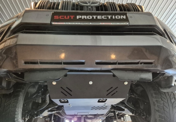 Acél motor, hűtő védőlemez Toyota Land Cruiser 150