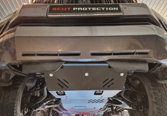 Acél motor, hűtő védőlemez Toyota Land Cruiser 150