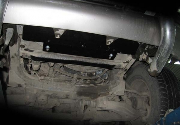 Acél motor, hűtő védőlemez Toyota Land Cruiser J100