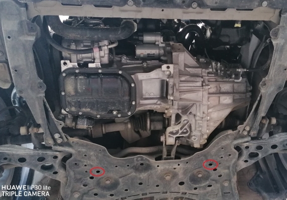 Alumínium motor, sebességváltó, hűtő, első lökhárító védőlemez Toyota Prius