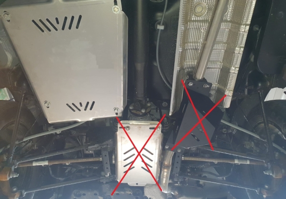 Alumínium üzemanyagtartály védőlemez Dacia Duster