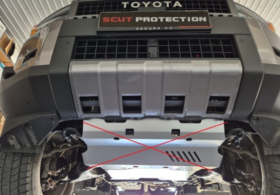 Alumínium motorvédő lemez Toyota Land Cruiser 250