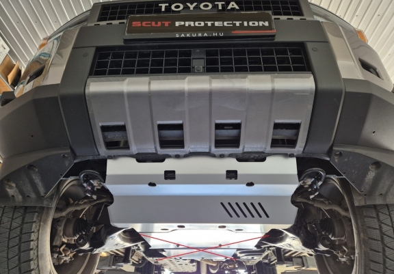 Alumínium hűtő védőlemez Toyota Land Cruiser 250