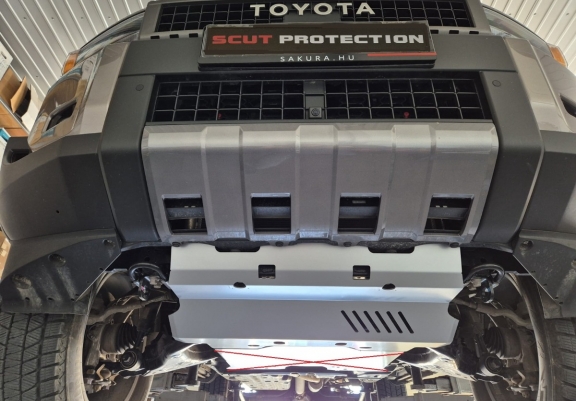 Alumínium hűtő védőlemez Toyota Land Cruiser 250