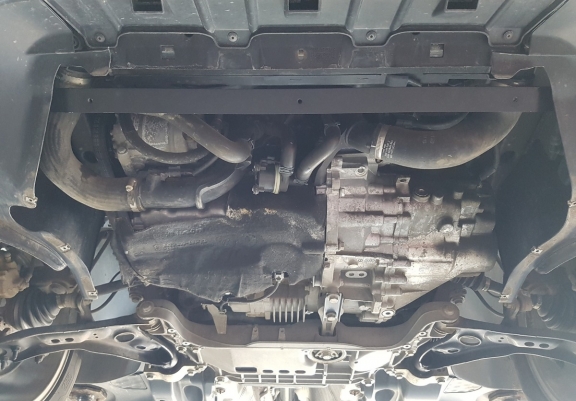 Acél motor, sebességváltó, hűtő, első lökhárító védőlemez VW Tiguan
