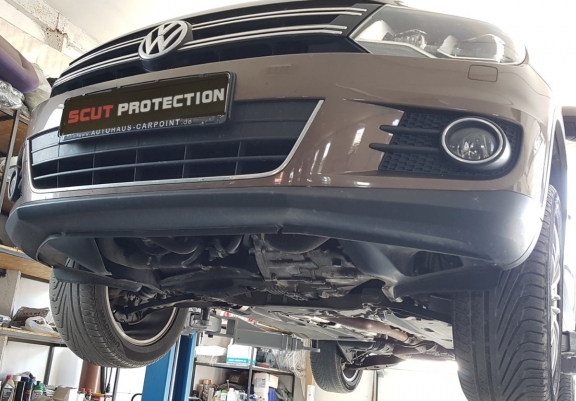 Acél motor, sebességváltó, hűtő, első lökhárító védőlemez VW Tiguan