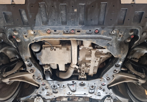 Acél motor, kapcsolószekrény védőlemez Volvo XC90