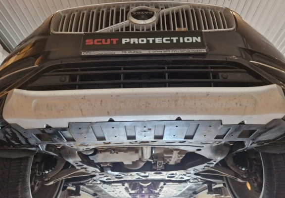 Acél motor, kapcsolószekrény védőlemez Volvo XC90