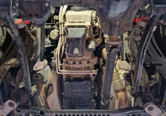 Motor, karter- védő acéllemez Jeep Wrangler