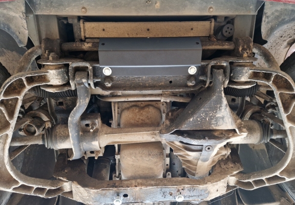 Acél motor, hűtő védőlemez Jeep Cherokee - KJ