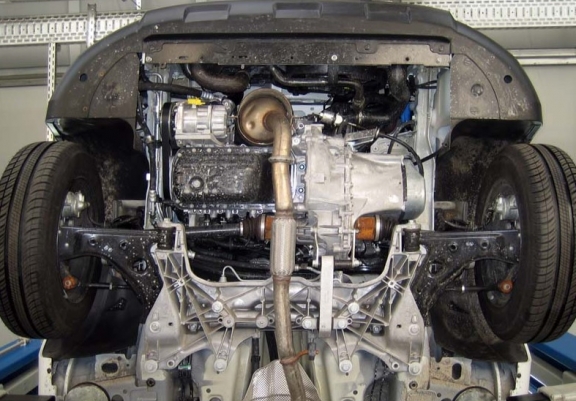 Acél motor, kapcsolószekrény védőlemez Peugeot Bipper