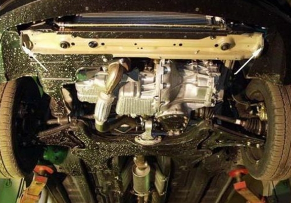 Acél motor, sebességváltó, hűtő, első lökhárító védőlemez Chevrolet Kalos