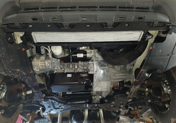 Acél motor, kapcsolószekrény, hűtő védőlemez Citroen Jumper