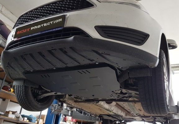 Acél motor, kapcsolószekrény védőlemez Ford C - Max