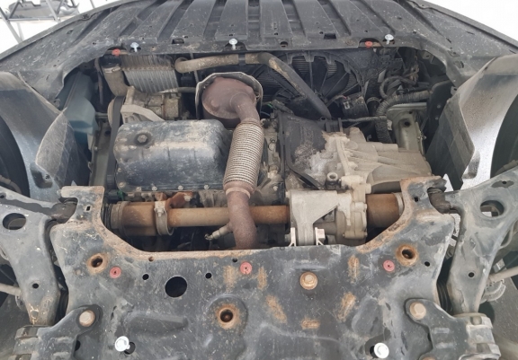 Acél motor, kapcsolószekrény védőlemez Ford C - Max