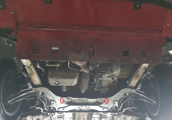 Acél motor, kapcsolószekrény, hűtő védőlemez Citroen Berlingo