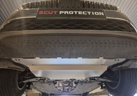 Alumínium motor, kapcsolószekrény védőlemez Skoda Octavia 3